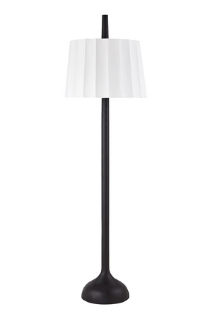 White Linen Shade Floor Lamp | Liang & Eimil Conti | Oroa.com