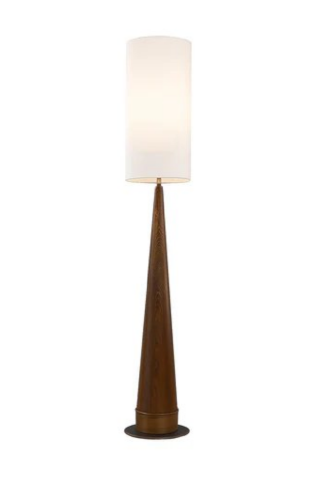 Tapered Brown Ash Floor Lamp | Liang & Eimil Velta | Oroa.com