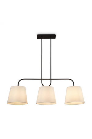 Triple White Linen Pendant Lamp | Liang & Eimil De Voir | Oroatrade.com