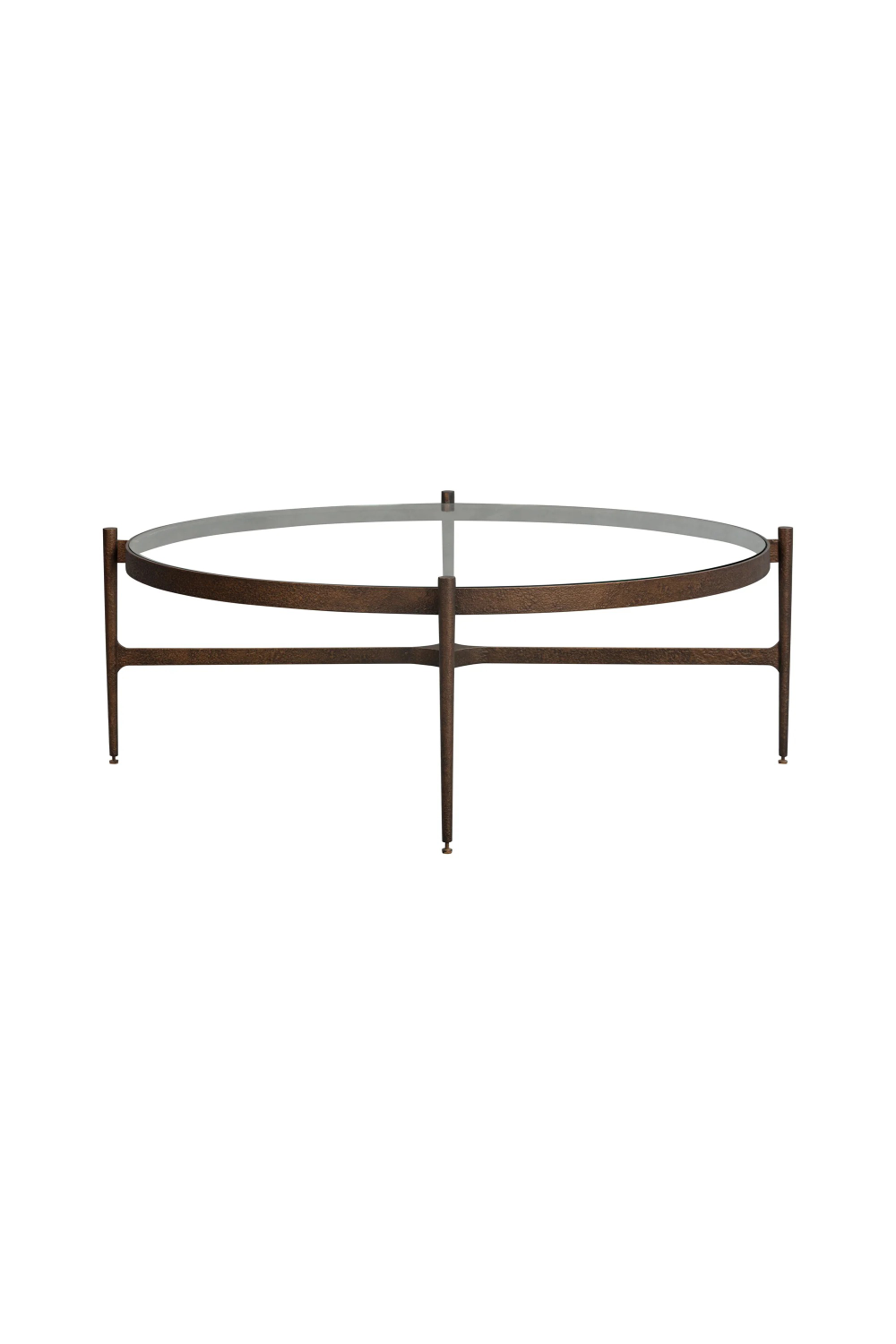 Antique Brass Framed Coffee Table | Liang & Eimil Soho | Oroa.com