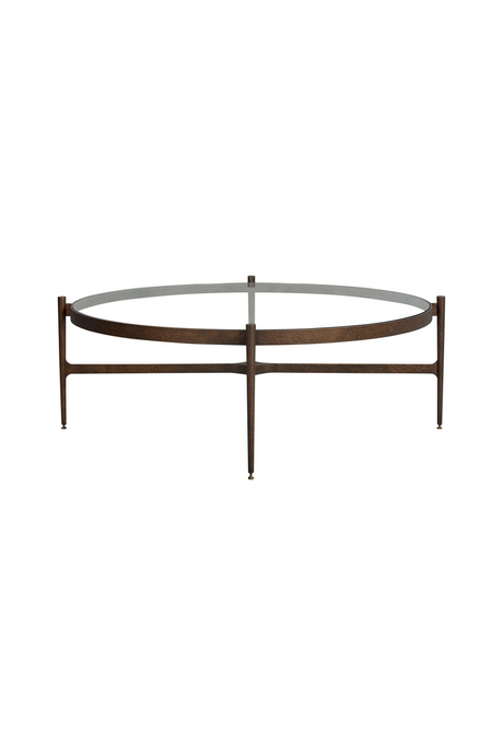 Antique Brass Framed Coffee Table | Liang & Eimil Soho | Oroa.com