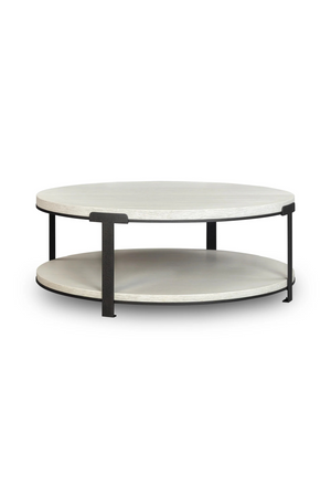 Stained Oak Round Coffee Table | Liang & Eimil Alcana | Oroa.com