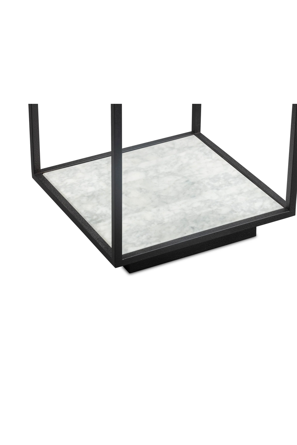 Black Textured Metal Side Table | Liang & Eimil Belmon | Oroa.com