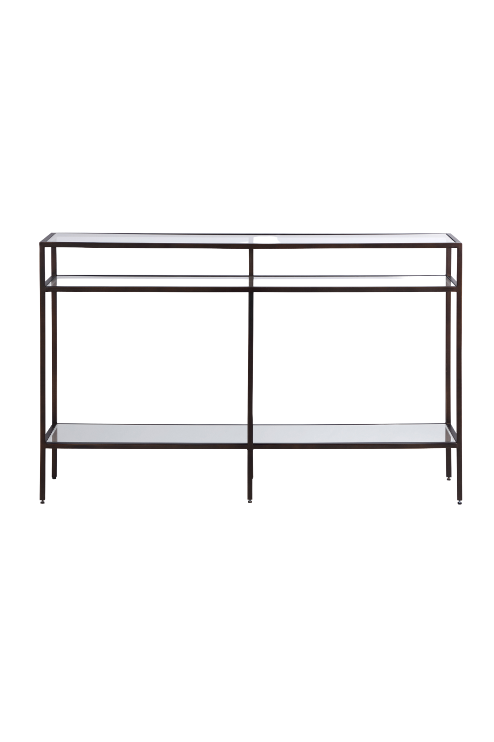 Metal Framed Glass Console Table | Liang & Eimil Oliver | Oroa.com