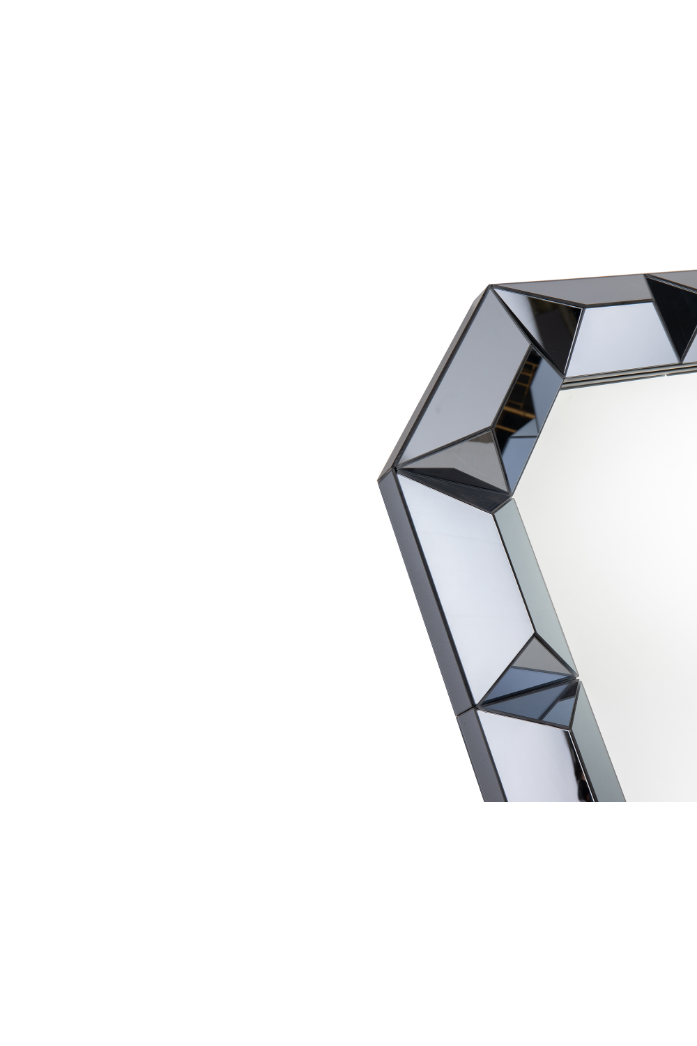 Faceted Steel Framed Mirror | Liang & Eimil Galiano | Oroa.com