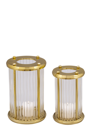 Gold Hurricane Candle Holder (S) | Liang & Eimil Bethany | Oroa.com
