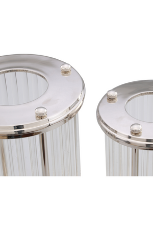 Silver Hurricane Candle Holder (S) | Liang & Eimil Bethany | Oroa.com