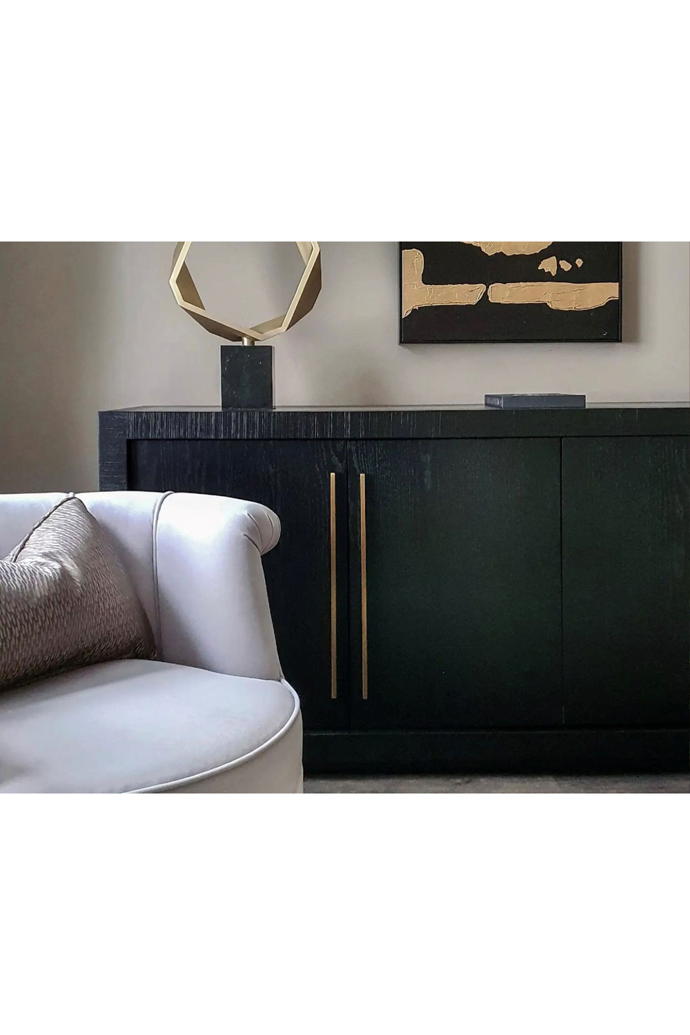 Black 4-Door Wooden Sideboard | Liang & Eimil Kent | Oroa.com