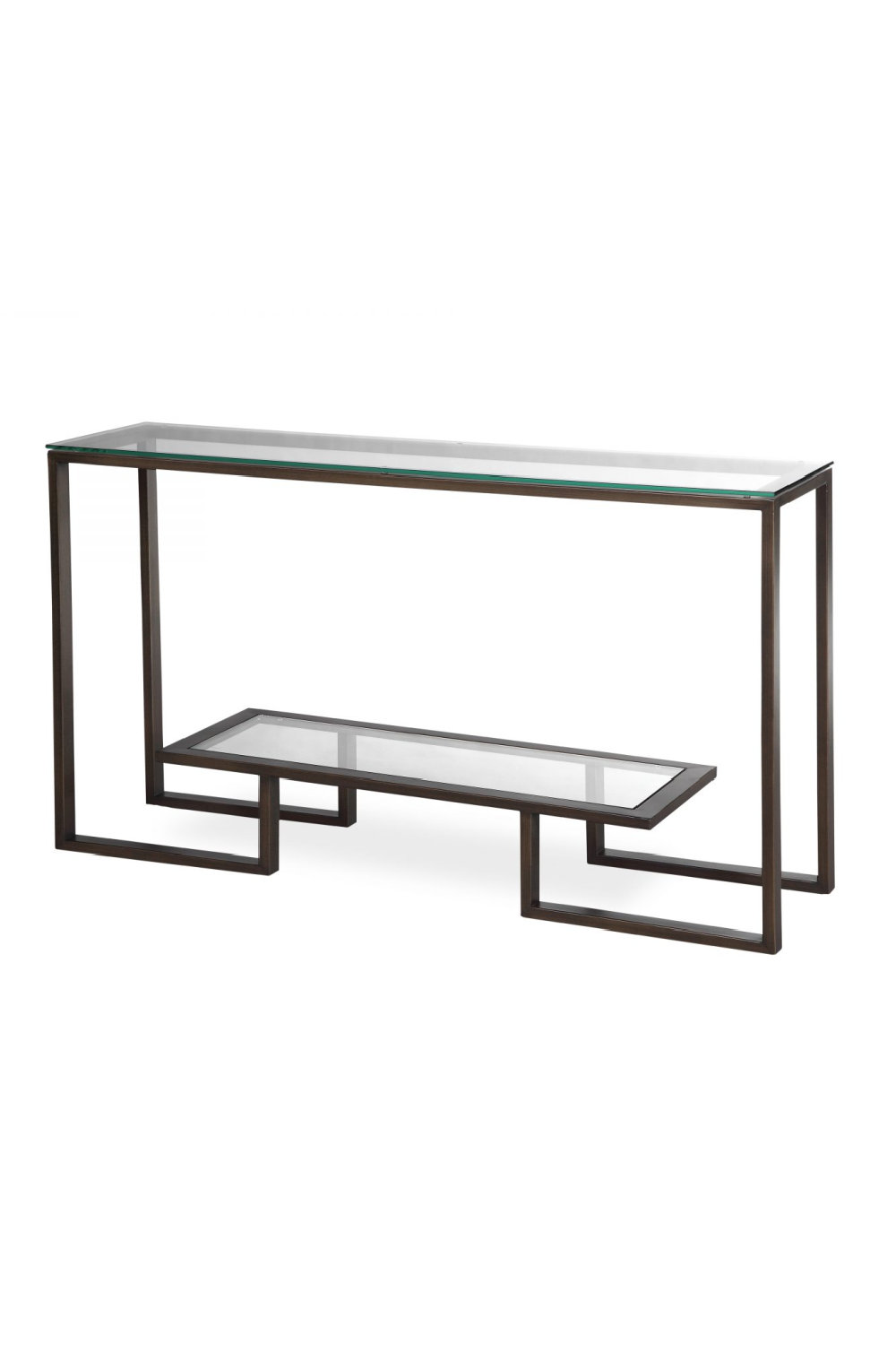 Glass Bronze Console Table | Liang & Eimil Mayfair | Oroa.com