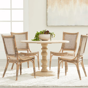   Matte Gray Dining Chairs (2) | Oroa.com