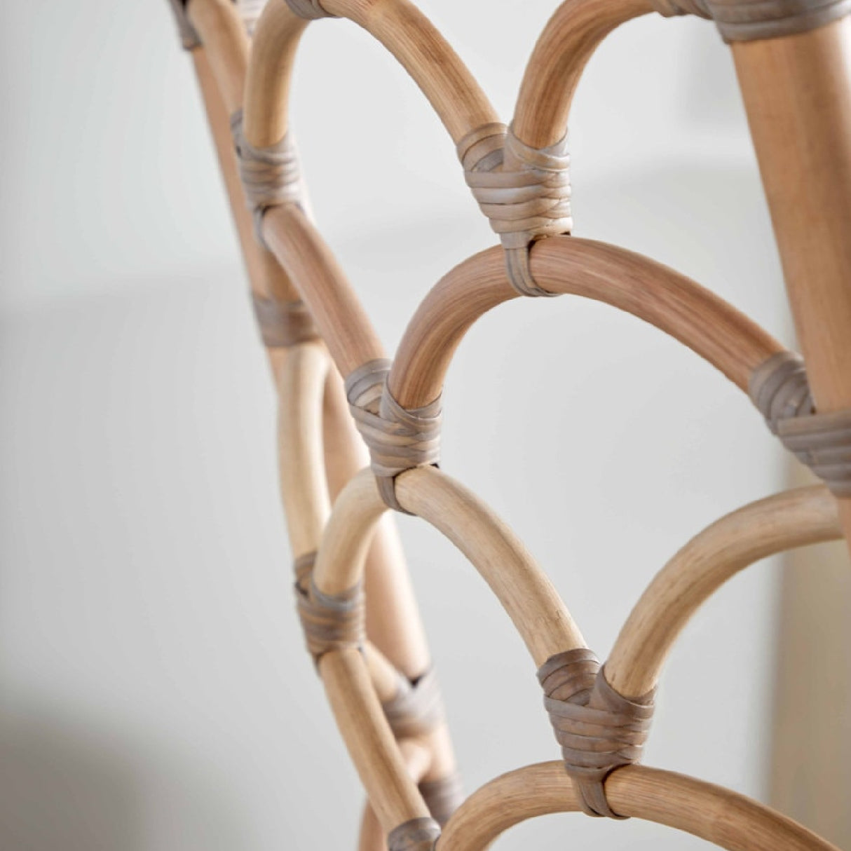   Matte Gray Rattan Dining Chairs (2) | Oroa.com