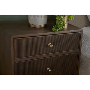   2-Drawer Oak Nightstand S | Oroa.com