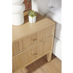   2-Drawer Oak Nightstand S | Oroa.com