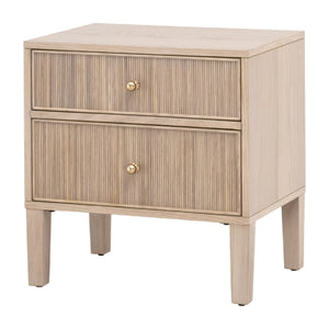   2-Drawer Oak Nightstand S | Oroa.com