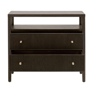   2-Drawer Oak Nightstand L | Oroa.com