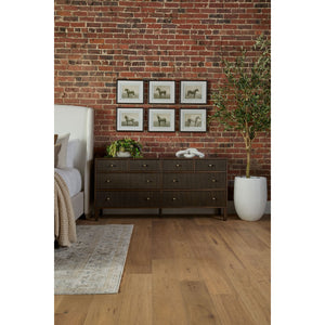   8-Drawer Oak Double Dresser | Oroa.com