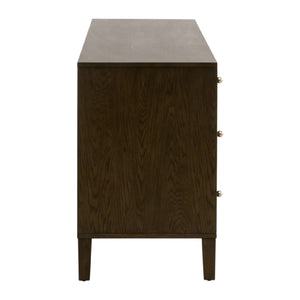   8-Drawer Oak Double Dresser | Oroa.com