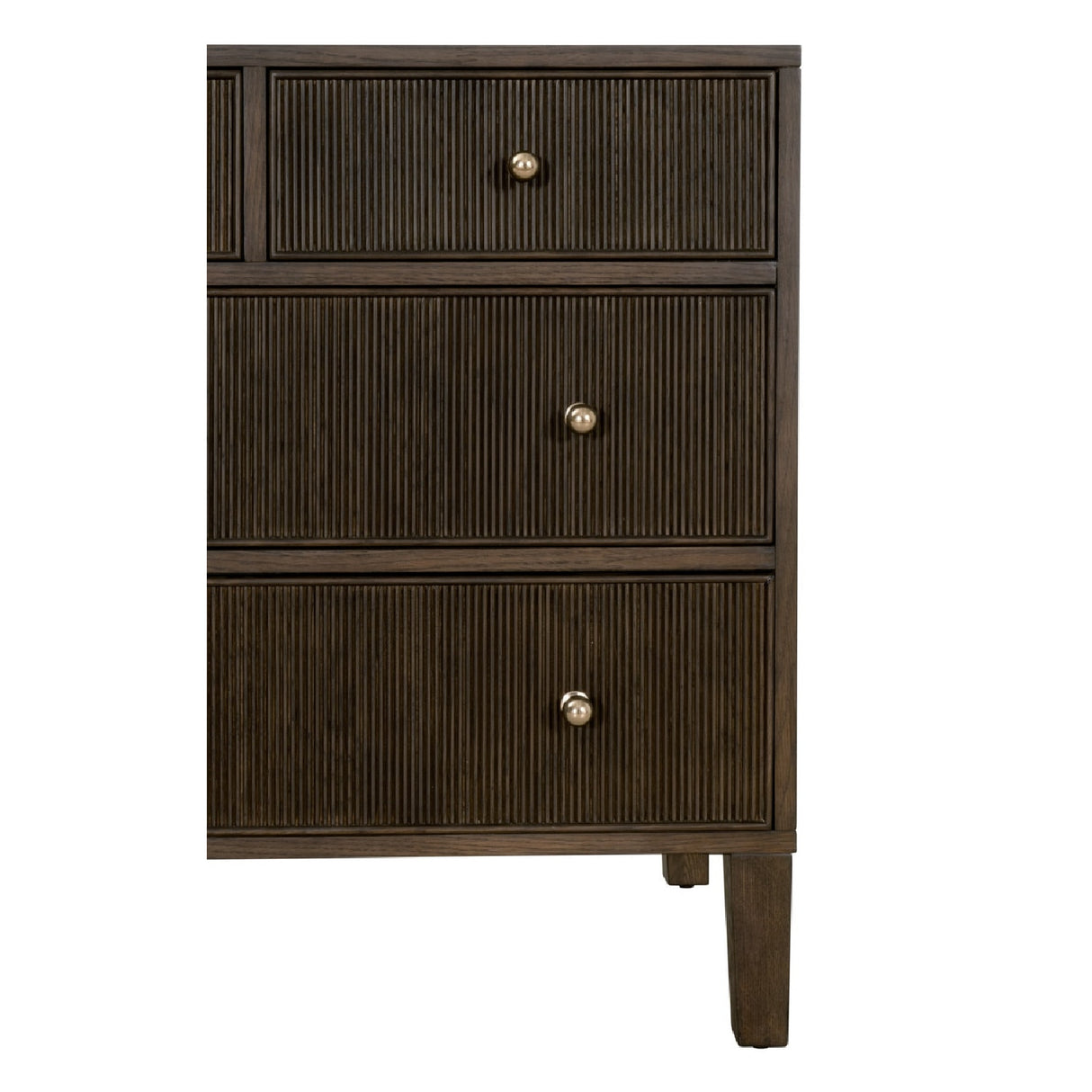   8-Drawer Oak Double Dresser | Oroa.com