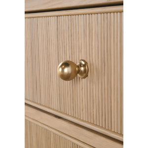  8-Drawer Oak Double Dresser | Oroa.com