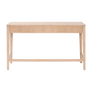   Natural Oak 3-Drawer Desk | Oroa.com
