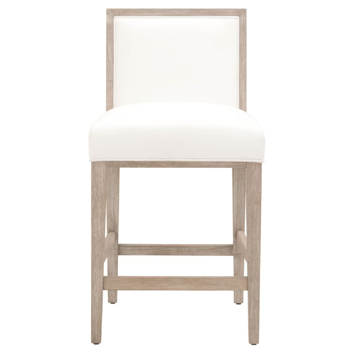   Solid Wood Framed Counter Stools (2) | Oroa.com