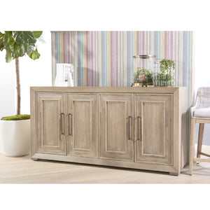   4-Door Acacia Media Sideboard | Oroa.com