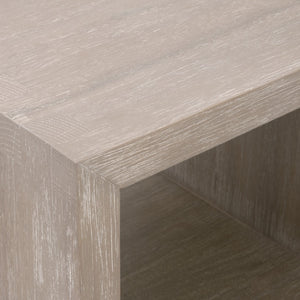   Natural Gray Acacia End Table | Oroa.com