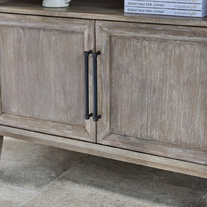   Gray Acacia Arched Bookcase | Oroa.com