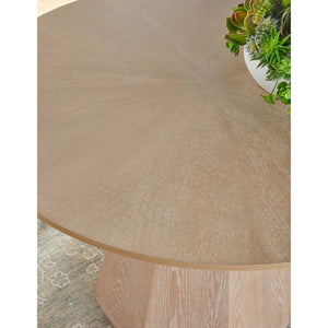  Round Wooden Dining Table | Oroa.com