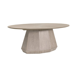   Oval Gray Ash Dining Table | Oroa.com