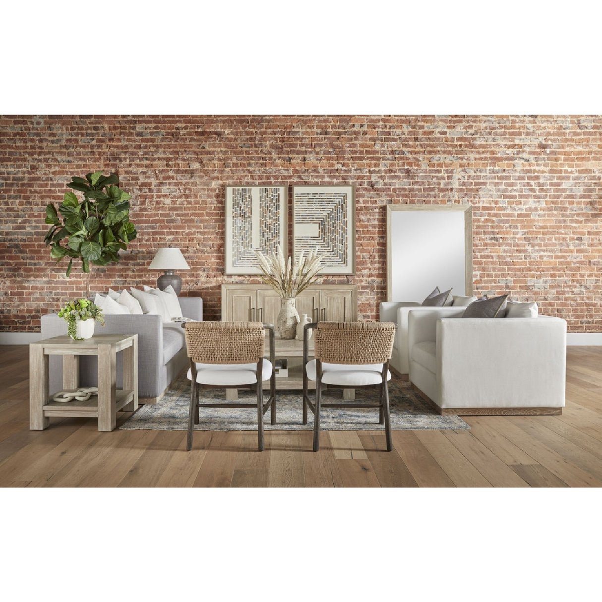  Gray Acacia Mirror | Oroa.com