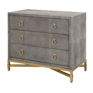   Shagreen Drawer Nightstand | Oroa.com