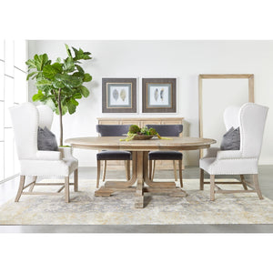   Round Acacia Extendale Dining Table | Oroa.com