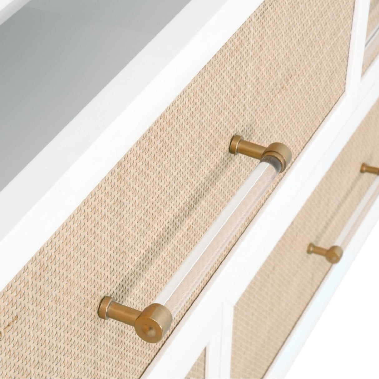   Rattan Inlaid 6-Drawer Double Dresser | Oroa.com