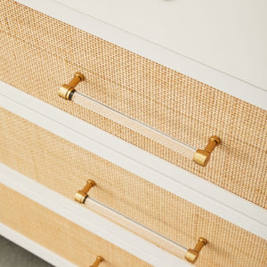   Rattan Inlaid 6-Drawer Double Dresser | Oroa.com