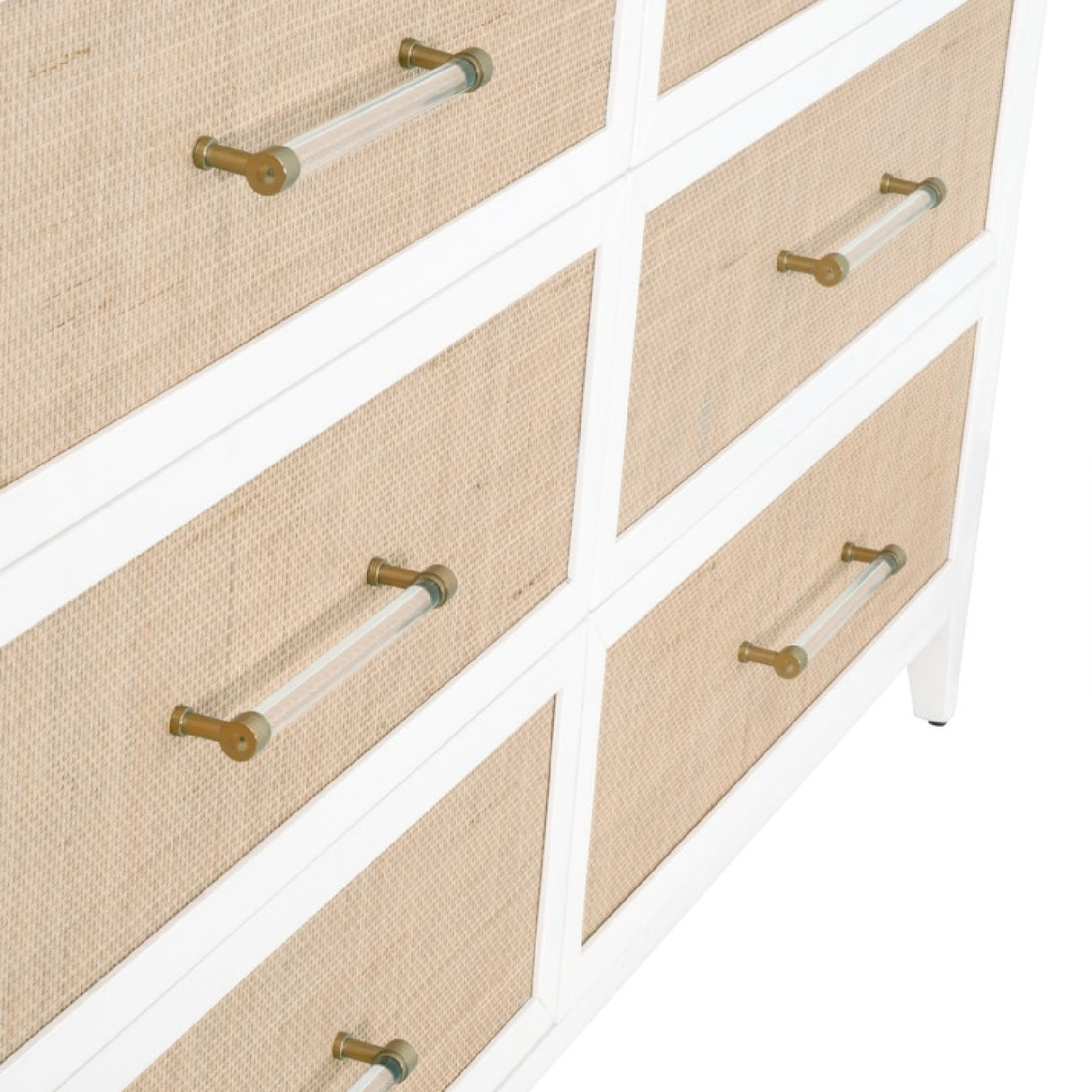   Rattan Inlaid 6-Drawer Double Dresser | Oroa.com