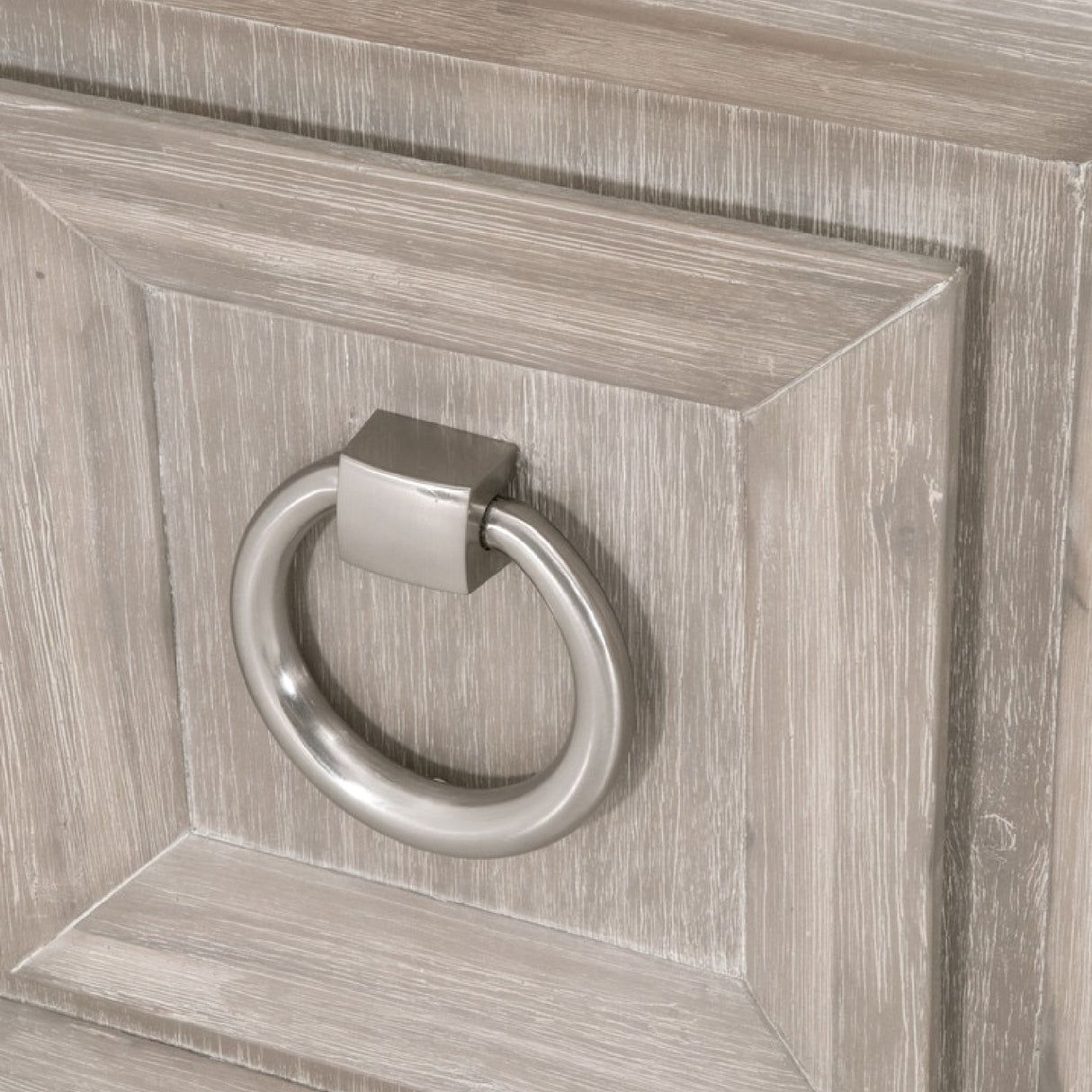   Marble Topped Acacia Media Cabinet | Oroa.com