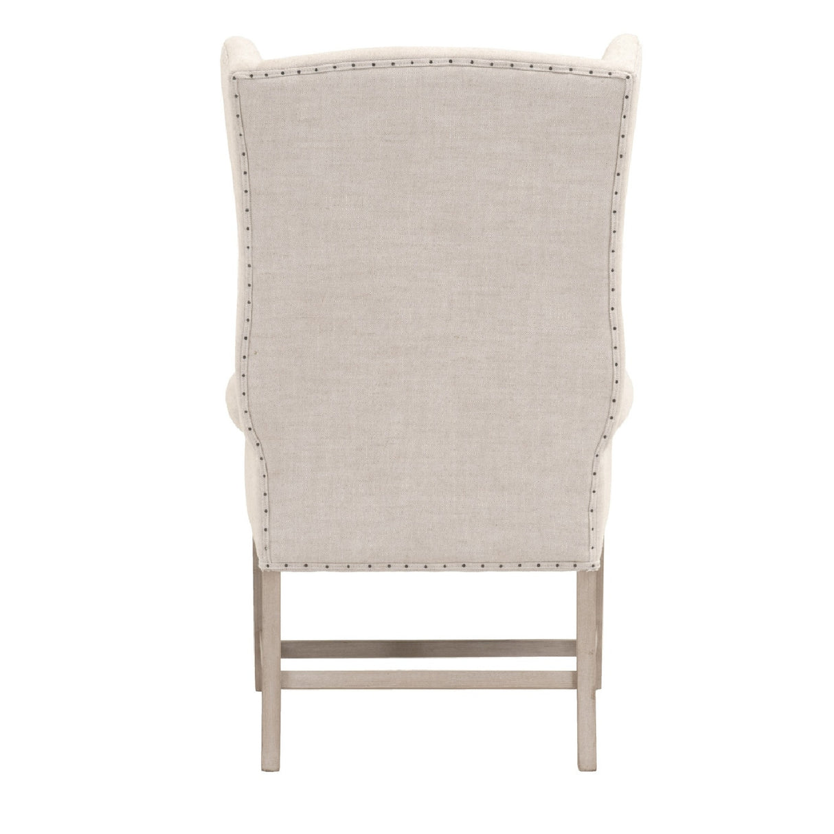   French Linen Wingback Accent Chair | Oroa.com
