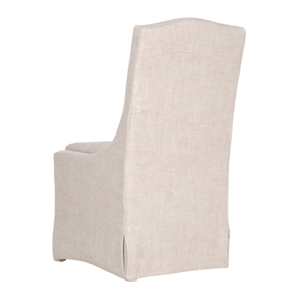   French Linen Skirted Dining Chairs (2) | Oroa.com