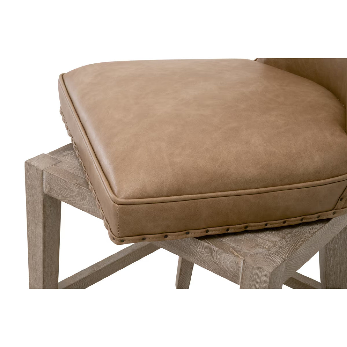   Modern European furniture - Nail Tacked Swivel Counter Stool - www.oroa.com | Oroa.com