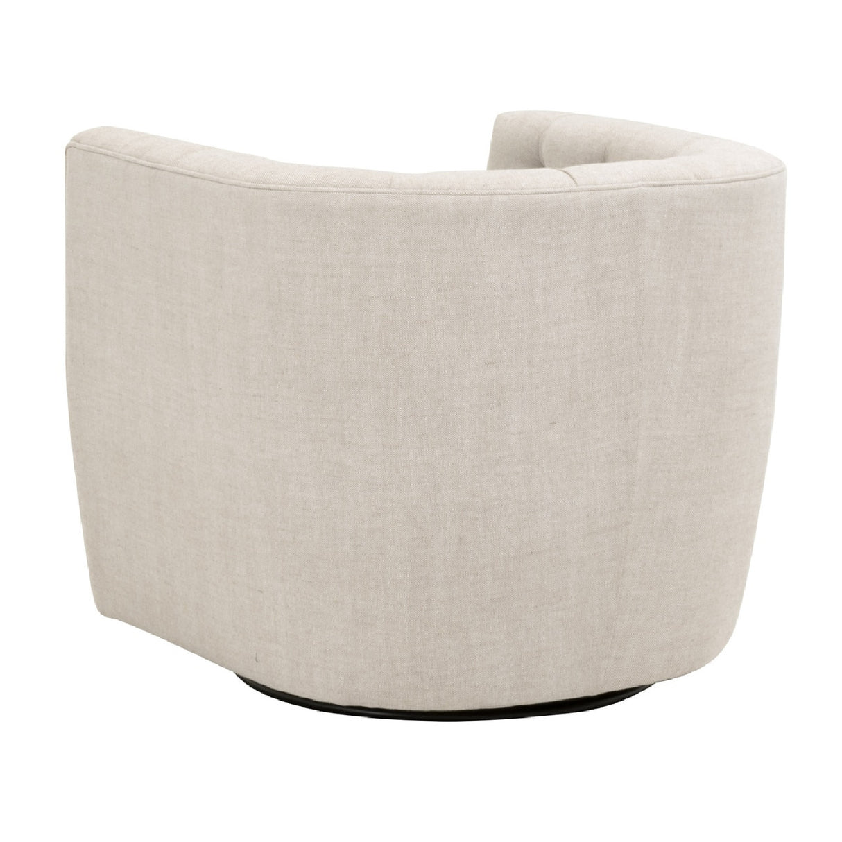   Tufted Back Swivel Club Chair | Oroa.com