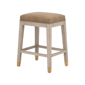   Vegan Leather Seat Counter Stool | Oroa.com