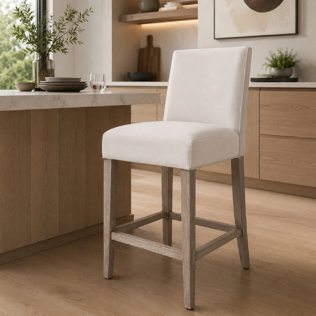   Two-Toned Counter Stool | Oroa.com