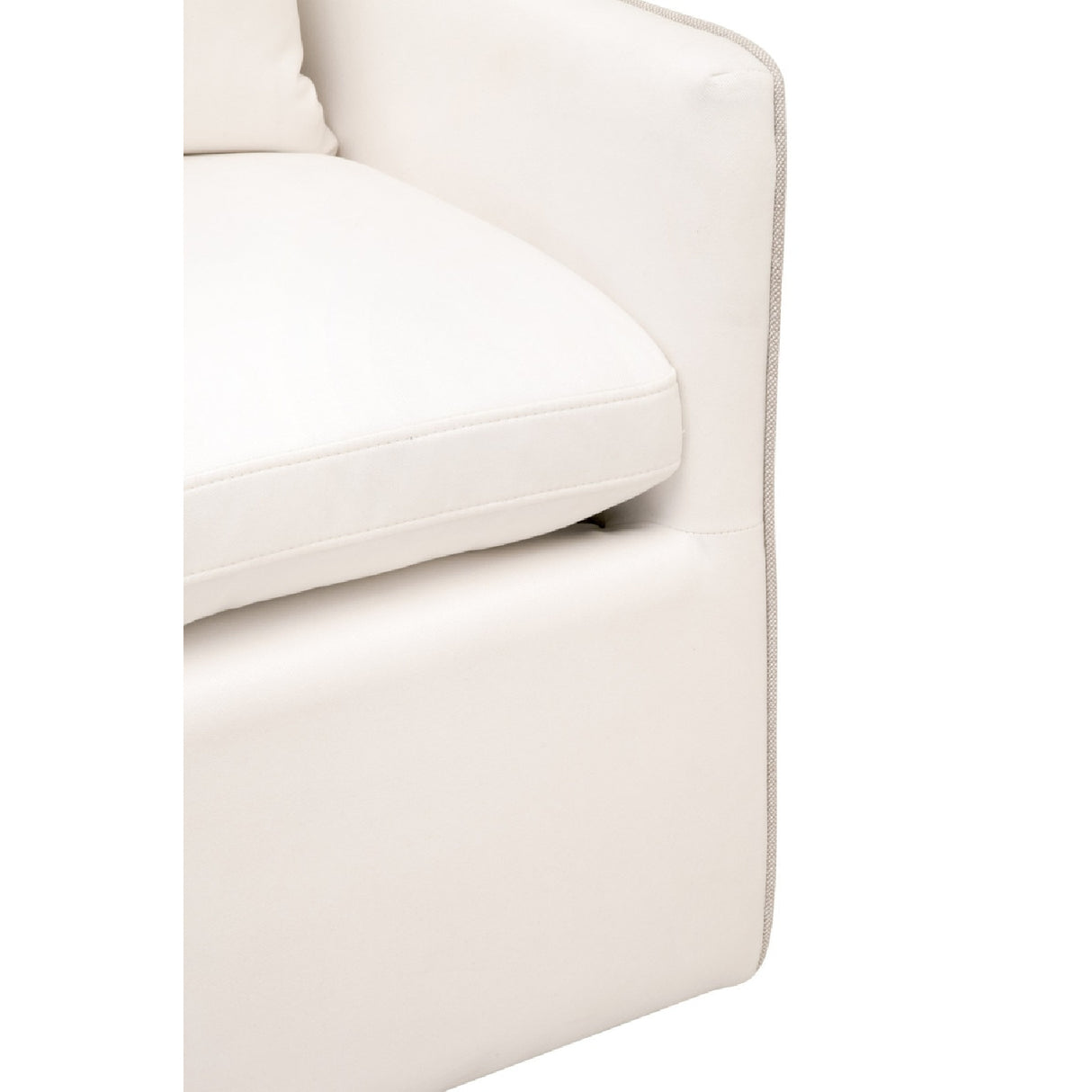   Two-Toned Wheeled Lounge Chair | Oroa.com