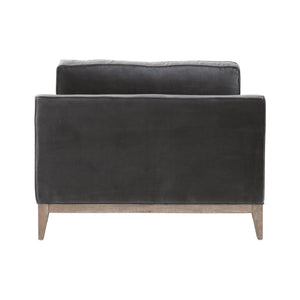   Velvet Modern Loveseat | Oroa.com