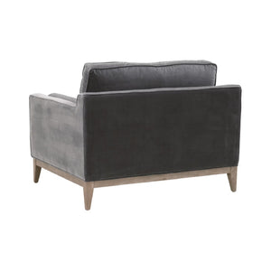   Velvet Modern Loveseat | Oroa.com