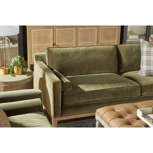   Velvet Modern Loveseat | Oroa.com