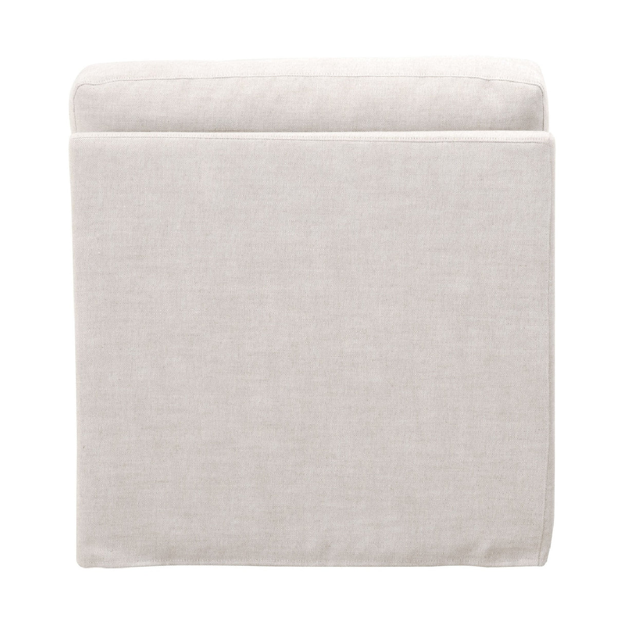   Cream Skirted Modular Accent Chair | Oroa.com