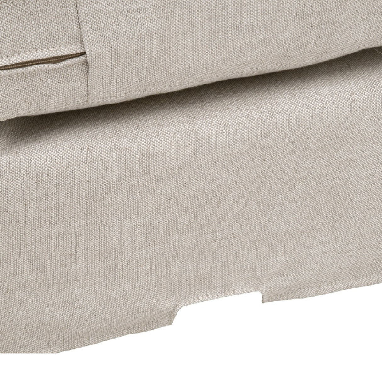   Cream Skirted Modular Accent Chair | Oroa.com