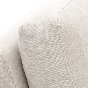   Cream Skirted Modular Accent Chair | Oroa.com